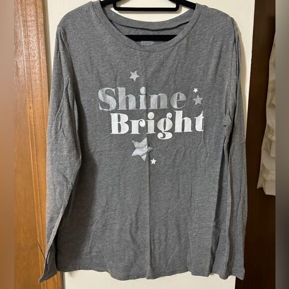 Shine bright pajama shirt size large - Picture 3 of 3